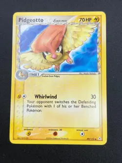Pidgeotto NM/M 49/110 Uncommon Holon Phantoms Pokemon - Image 1