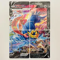 Zacian V-UNION Full Set of 4 Holo Full Art Promos: Pokemon SWSH - NM / Box Fresh - Image 1