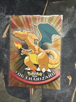 2000 Topps Chrome Pokemon Charizard #6 - Image 1