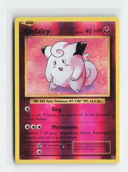 Clefairy 63/108 Holo Rare XY - Evolutions Reverse Holofoil Pokemon NM - Image 1