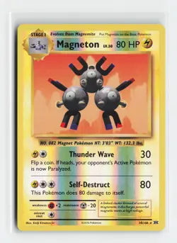Magneton 38/108 Holo Rare XY - Evolutions Holofoil Pokemon NM - Image 1