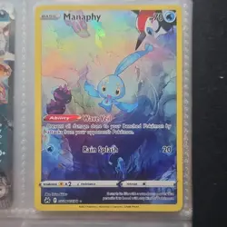 The Pokemon Company Manaphy Ultra Rare Holo GG06/GG70 Crown Zenith 70 HP ENG - Image 1