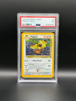 Pokemon TCG Pidgeot Jungle 8/64 Holo Unlimited Holo Rare - Image 1