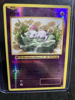Pokemon TCG 7 card lot - NM Condition - Mew, Mewtwo Etc. See pictures! - Image 4