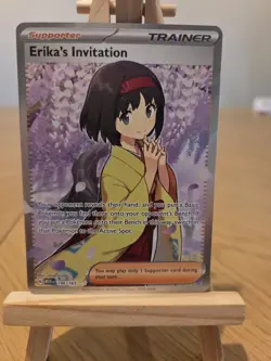 Pokemon - 196/165 - Erika's Invitation - Scarlet & Violet 151 - Image 1