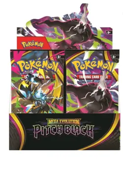Pokemon TCG: Mega Evolution-Pitch Black Booster Display Box (36 Packs) Presale - Image 1