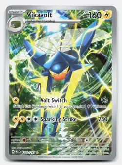 Vikavolt 230/217 Illustration Rare Ascended Heroes Pokemon Near Mint - Image 1