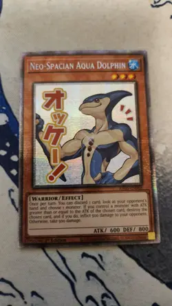 YuGiOh! Neo-Specian Aqua Dolphin RA05-EN088 (Stamped) Starlight Rare NM - Image 1
