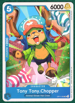 Tony Tony.Chopper - A Fist of Divine Speed OP11-053 - One Piece CCG Card - Image 1