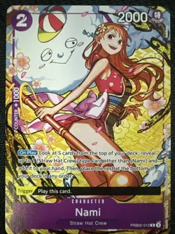 Nami (Welcome Pack 2026 Vol.1) PRB02-012 One Piece Promotion Cards Regular - Image 1
