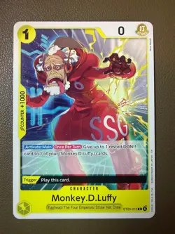 Monkey.D.Luffy (012) ST29-012 Common Starter Deck 29: Egghead One Piece NM - Image 1