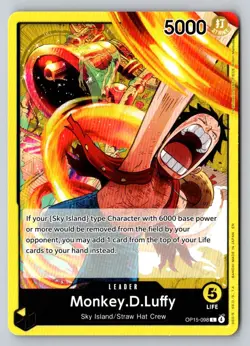 Monkey.D.Luffy OP15-098 Adventure on Kami's Island One Piece - Image 1