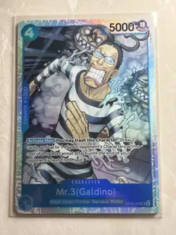 Mr.3 (Galdino) SR OP16-056 One Piece Time of Battle ENGLISH - Image 1