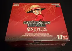 One Piece Carrying On His Will OP-13 Booster Box Factory Sealed English - Image 1