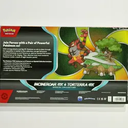 Pokemon Trading Card Game Incineroar ex and Torterra ex Special Collection Box - Image 2