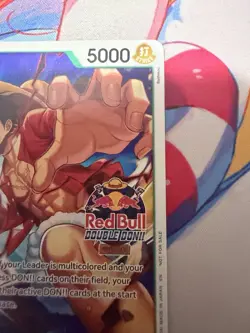 Monkey.D.Luffy (Red Bull Double Don!!) PRB02-005 One Piece Promotion Cards - Image 3