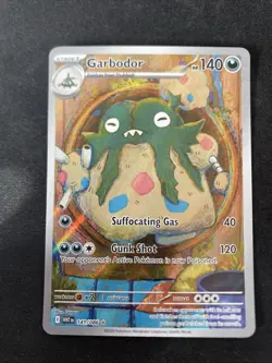 Pokemon Garbodor TCG White Flare Illustration Rare Card 141/086 SV NM - Image 1