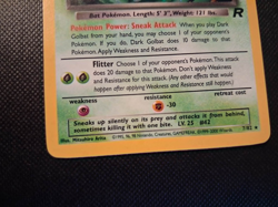 Pokemon Dark Golbat 7/82 Team Rocket Unlimited Card. NM Condition - Image 3