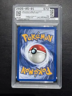 PSA 9 MACHAMP Holo 1st Edition 1999 Base Set Pokemon Card 008/102 - Image 2