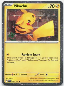 Pikachu - (Cosmo Holo) Promo Miscellaneous Cards & Products MCAP Lightning Holo - Image 1