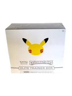 Pokemon Trading Card Game: Celebrations Elite Trainer Box 25th Anniversary ETB - Image 1