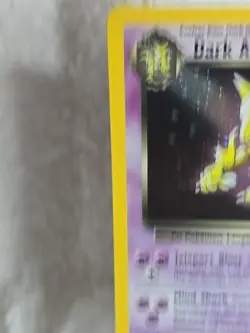 Pokemon Dark Alakazam 1/82 Team Rocket Holo Rare 2000 WOTC 60 HP Vintage Card - Image 3