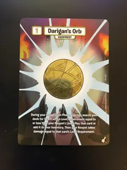 Neopets Battledome Darigan’s Orb Secret Rare Full Art Card, XR,NM - Image 1