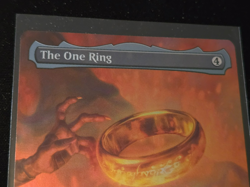 MTG The One Ring Scene Borderless Foil 451 Mythic SP LOTR NM/M Promo free ship - Image 3