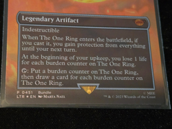 MTG The One Ring Scene Borderless Foil 451 Mythic SP LOTR NM/M Promo free ship - Image 4