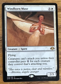 MTG Dominaria Remastered, Windborn Muse - Image 1