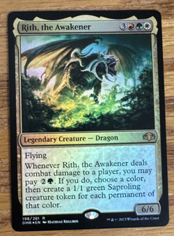 MTG Dominaria Remastered, Rith, the Awakener - Foil - Image 1