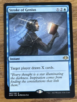 MTG Dominaria Remastered, Stroke of Genius - Image 1