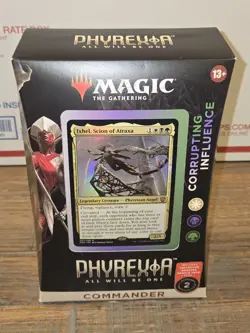New & Sealed! MTG Phyrexia All Will Be One Commander Deck: Corrupting Influence 195166185514 - Image 1