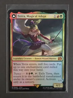 MTG Final Fantasy Terra, Magical Adept M 245 Foil - Image 1