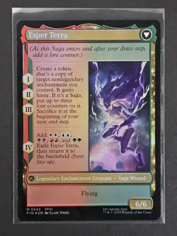 MTG Final Fantasy Terra, Magical Adept M 245 Foil - Image 2