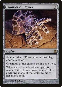 Gauntlet of Power Time Spiral MP MTG - Image 1