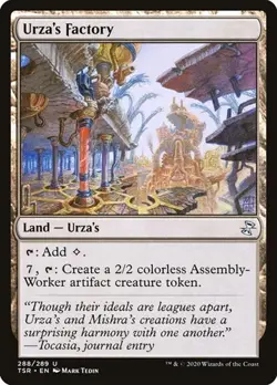 Urza's Factory - Foil Time Spiral Remastered HP MTG - Image 1