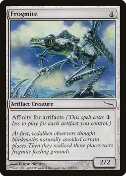 Frogmite - Foil Mirrodin LP MTG - Image 1