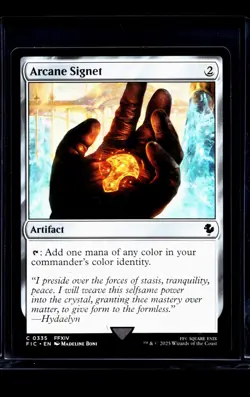 2025 MTG Magic The Gathering FIC Final Fantasy Commander #335 Arcane Signet - Image 1