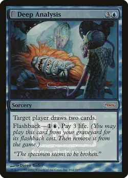 Deep Analysis - Foil Promo Friday Night Magic 2007 MP MTG - Image 1
