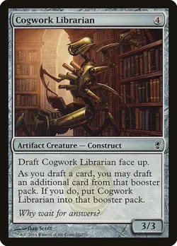 Cogwork Librarian - Foil Conspiracy NM MTG - Image 1