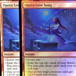 Opera Love Song x2 - Reg & FOIL - MTG - FIN - 0147 - UNCOMMON ~ NM - Image 1