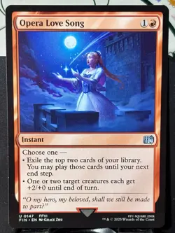 Opera Love Song x2 - Reg & FOIL - MTG - FIN - 0147 - UNCOMMON ~ NM - Image 2