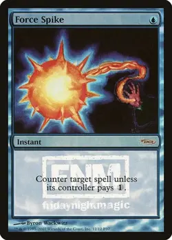 Force Spike - Foil Promo Friday Night Magic 2007 LP MTG - Image 1