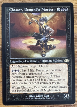 MTG Dominaria Remastered, Chainer, Dementia Master - Image 1