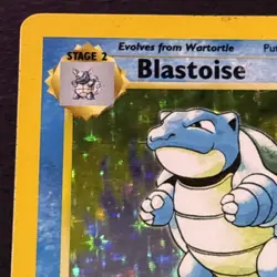Blastoise 2/102 Base Set Pokemon TCG Holo Foil Rare Vintage Card Played MP- - Image 2
