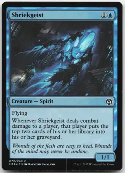 Shriekgeist - Iconic Masters - Foil Common - Magic: The Gathering - Image 1