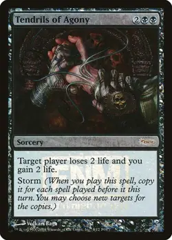 Tendrils of Agony - Foil Promo Friday Night Magic 2008 LP MTG - Image 1