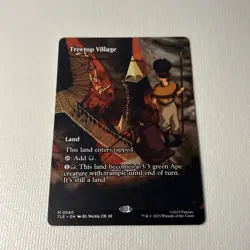 Treetop Village Borderless - MTG Avatar: The Last Airbender TLA - Image 1