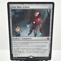 Mint/Near-Mint, English - 1 x MTG Iron Man Armor Marvel Super Heroes - Image 2